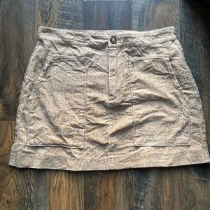 Corduroy beige Skirt